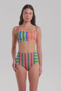 Gorman - Poetry Stripe Bikini Bottom - stripe