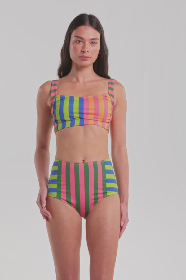 Gorman - Poetry Stripe Bikini Bottom - stripe
