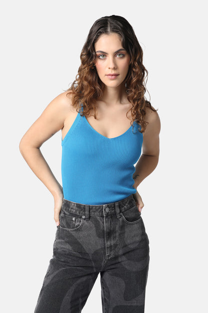 Gorman - Claire Knit Tank - blue