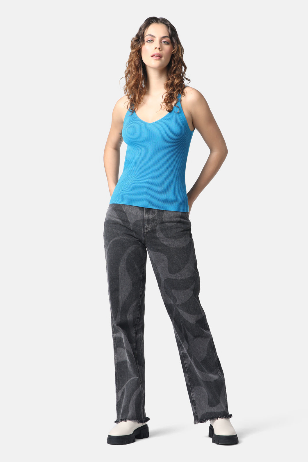 Gorman - Claire Knit Tank - blue
