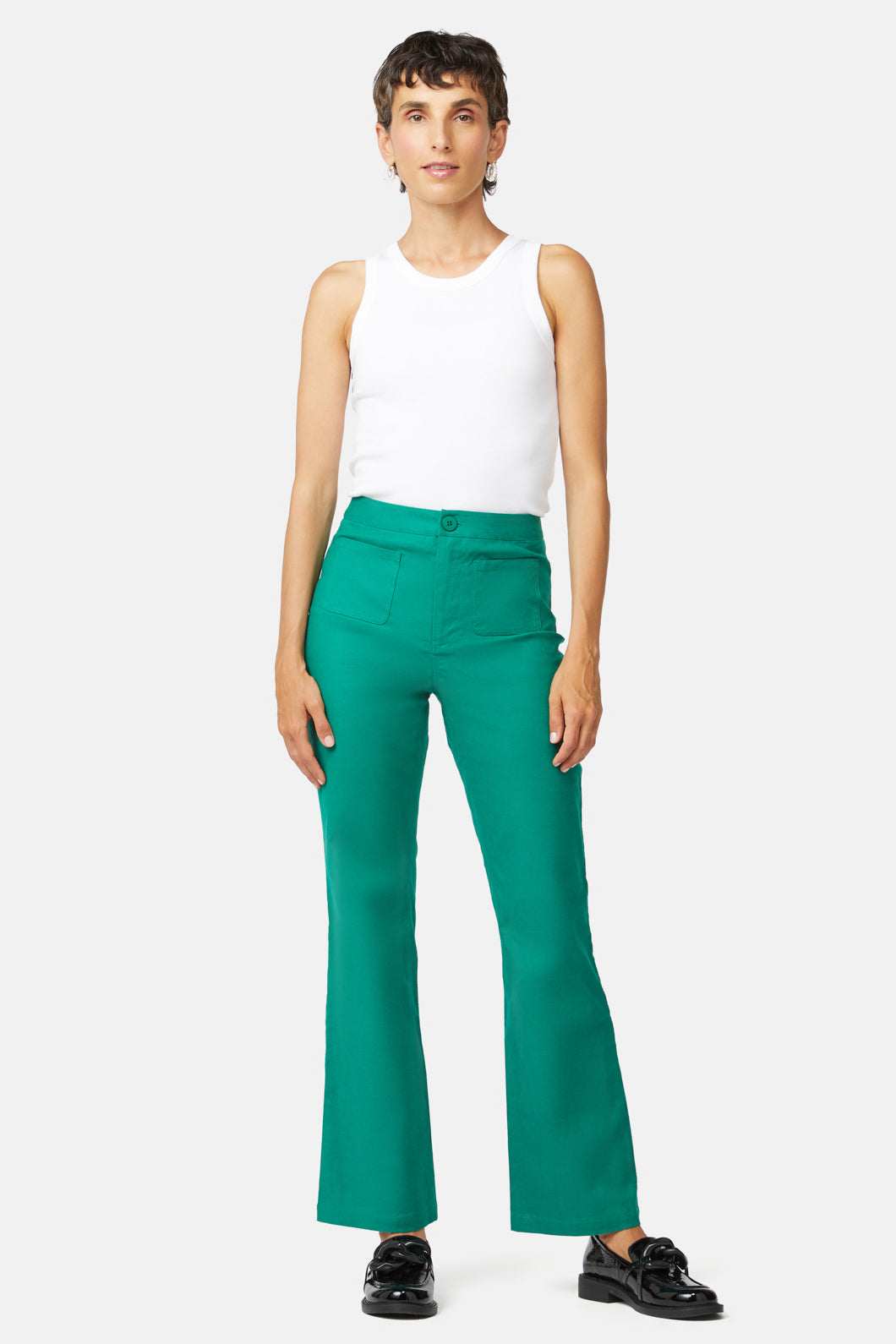 Gorman - Jackie Flare Pant - green
