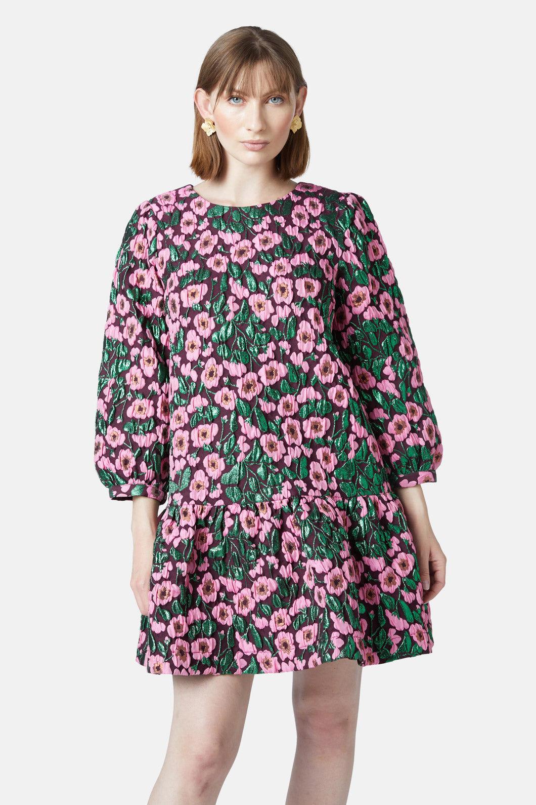 Gorman - Wild Roses Jacquard Dress - multi
