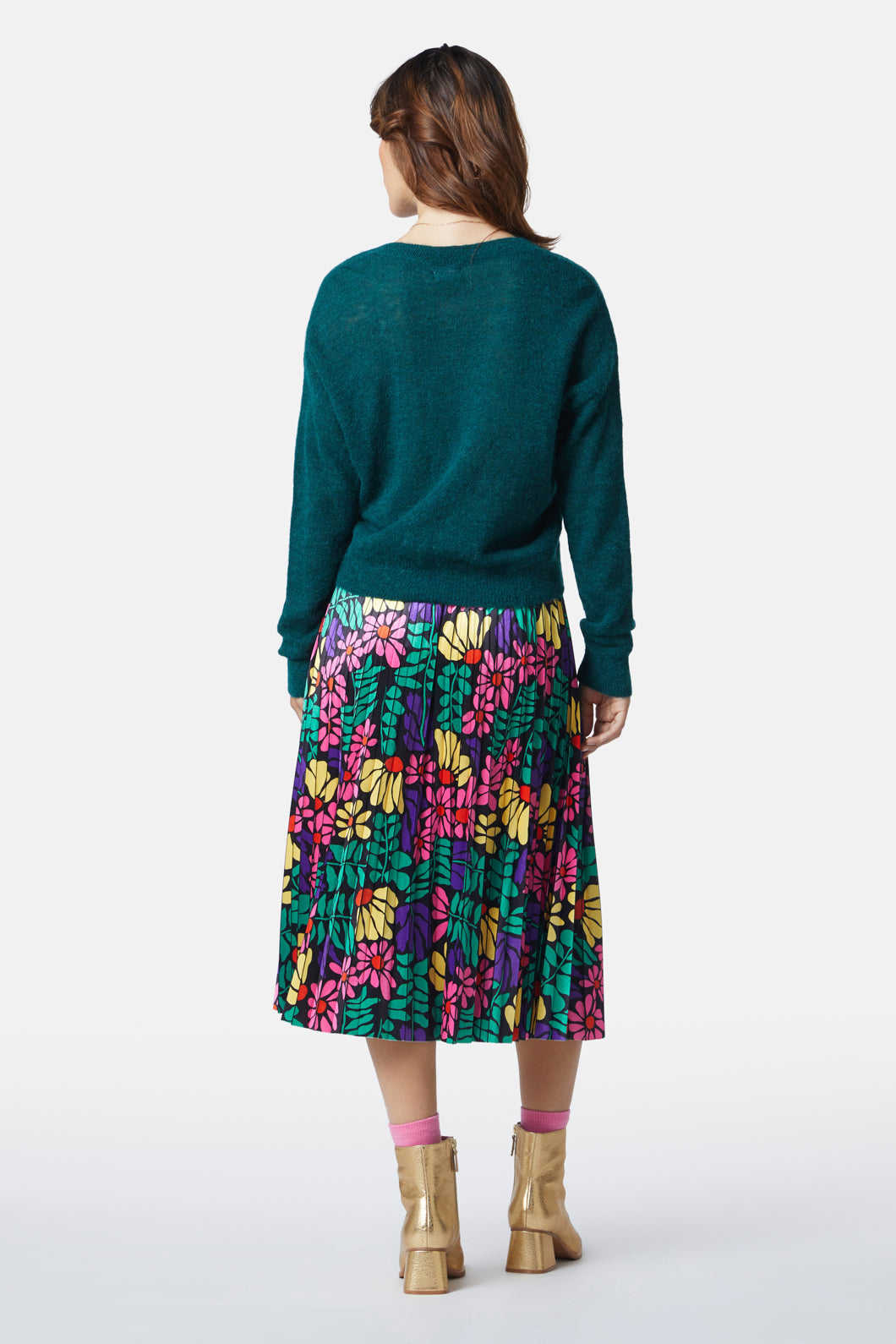 Gorman - Rambling Pleat Skirt - print