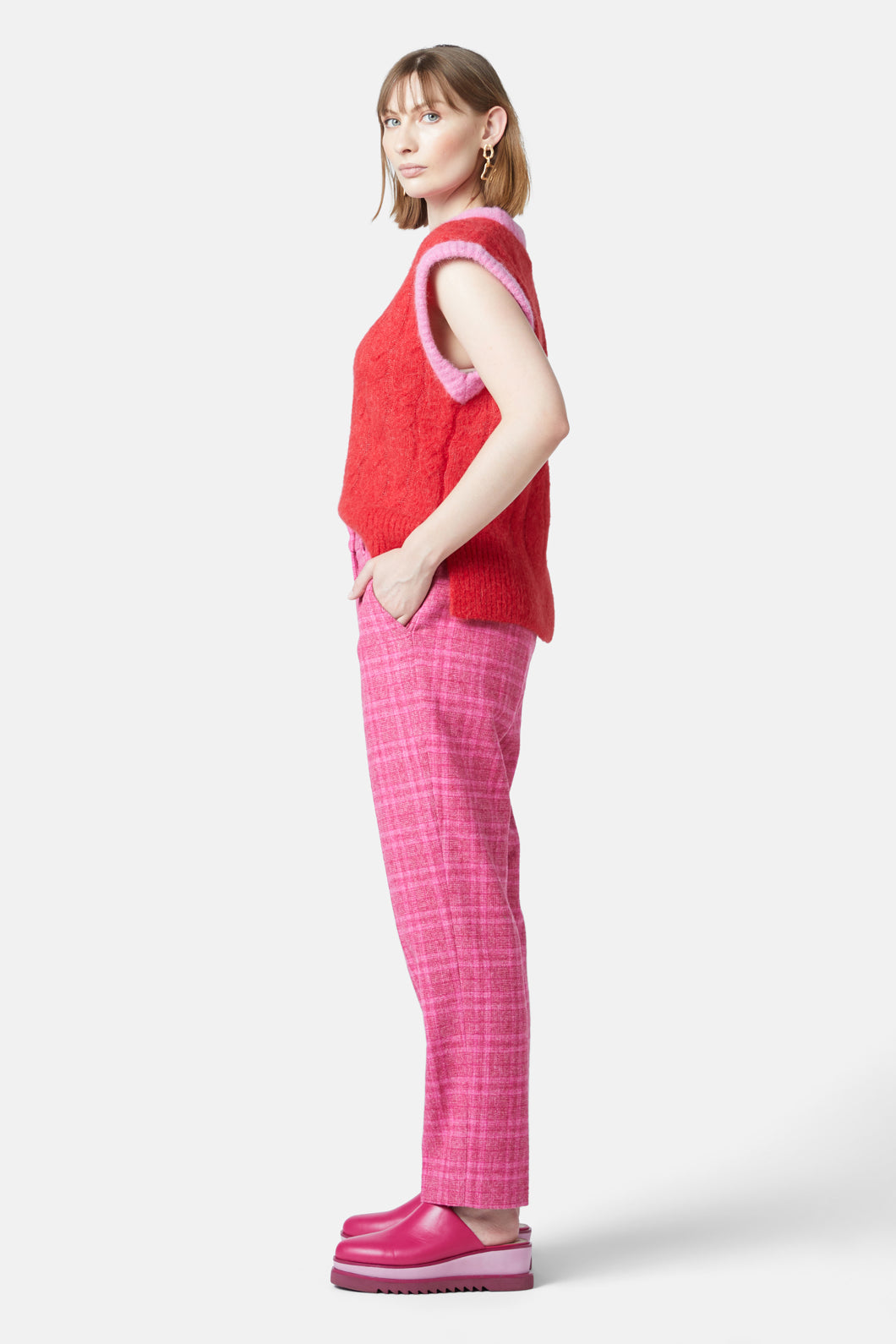 Gorman - Prince Of Wales Pant - check