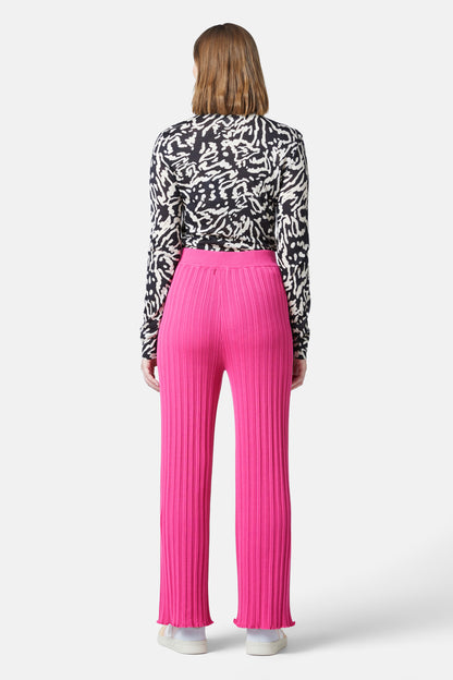 Gorman - Pleat Knit Pant - pink