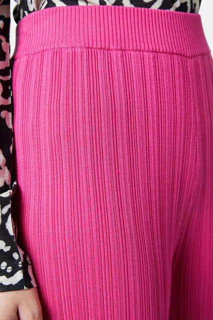 Gorman - Pleat Knit Pant - pink