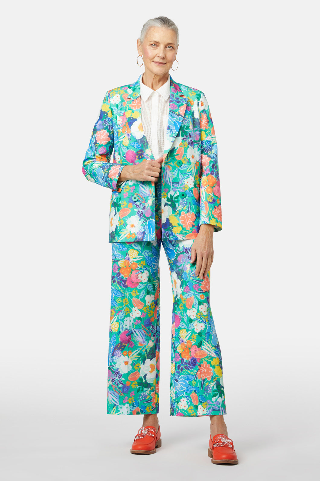 Gorman - Flora Verde Pant - print