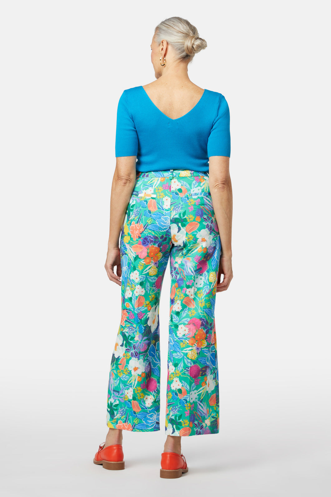 Gorman - Flora Verde Pant - print