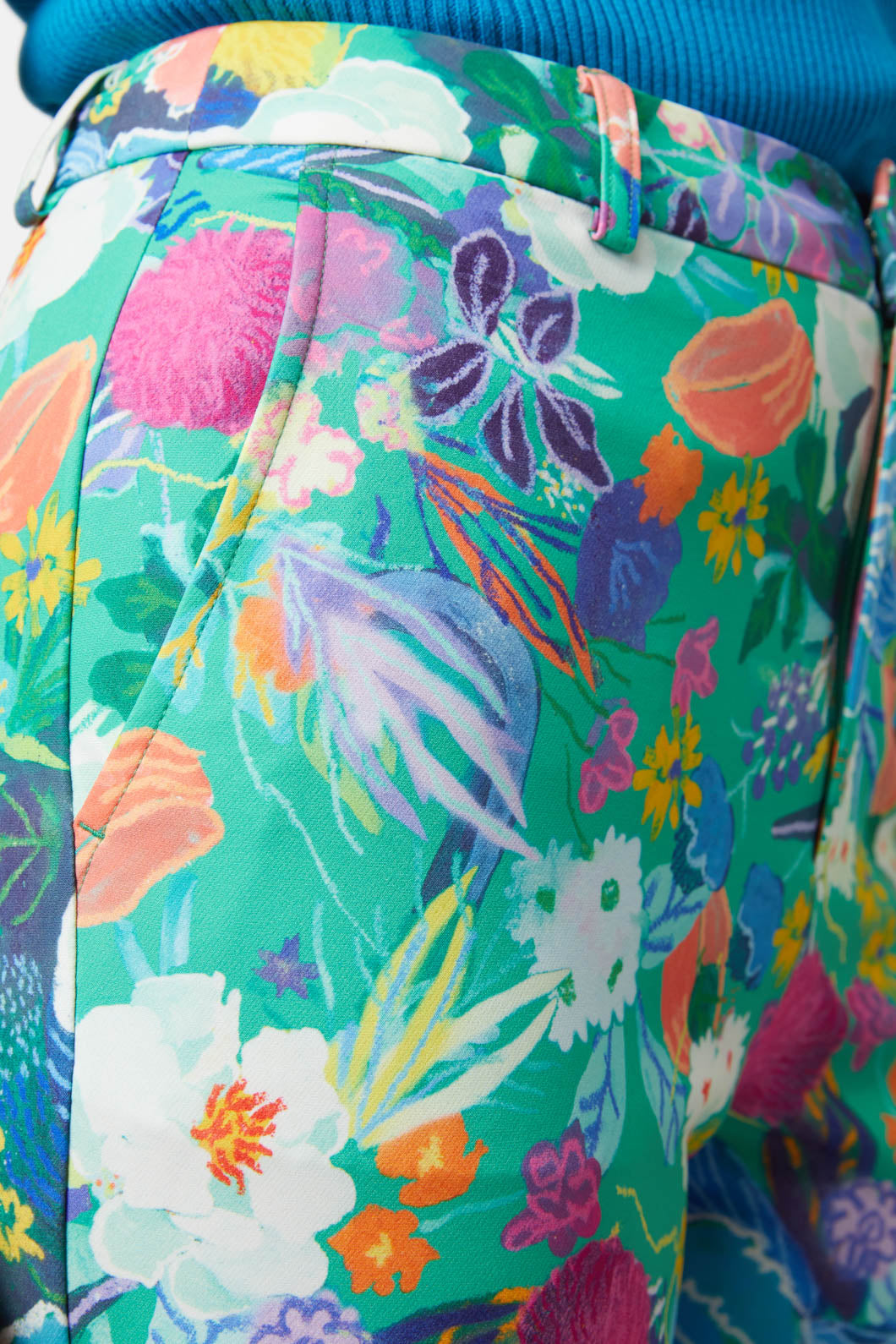 Gorman - Flora Verde Pant - print