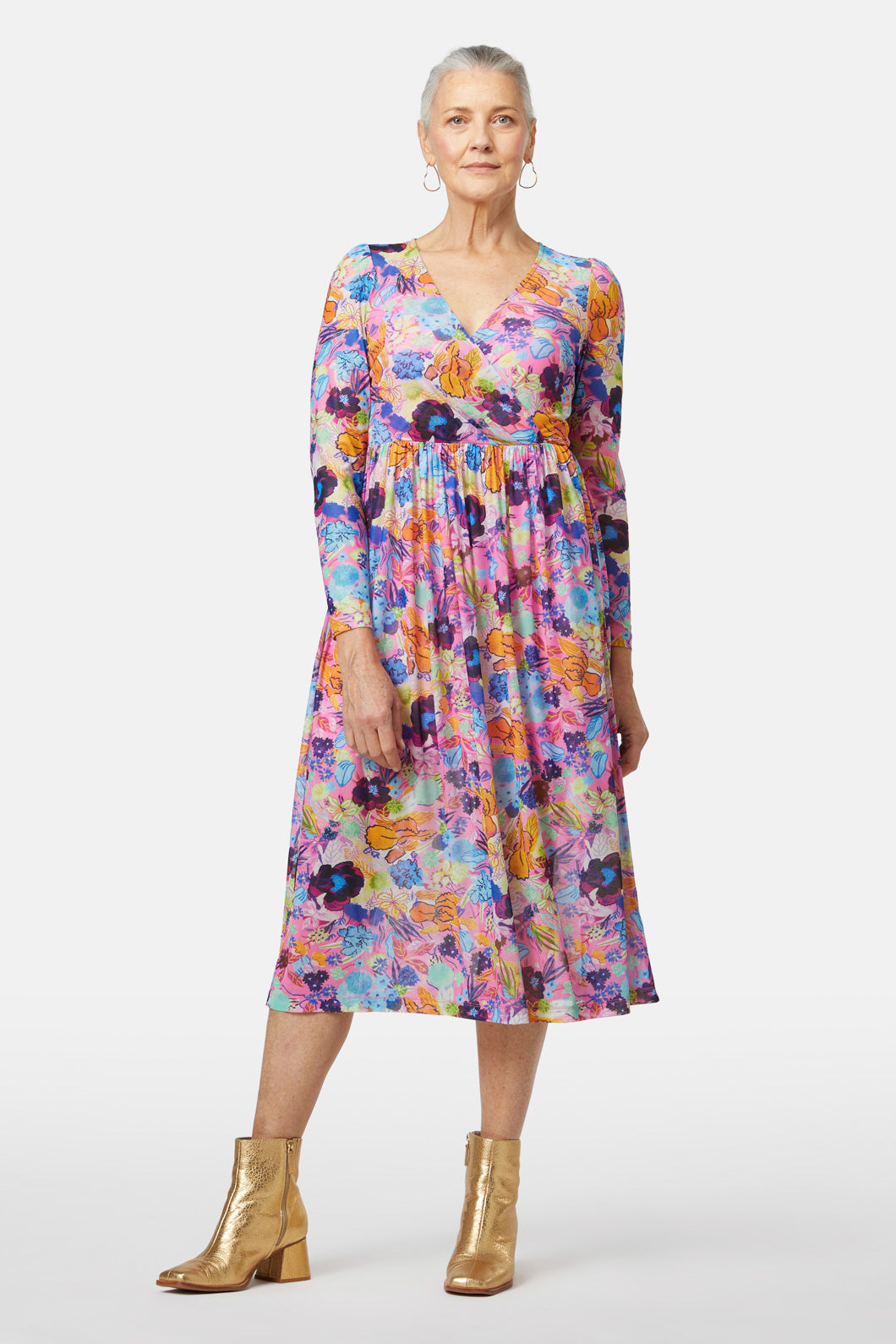 Gorman - Flora Rosa Mesh Dress - print
