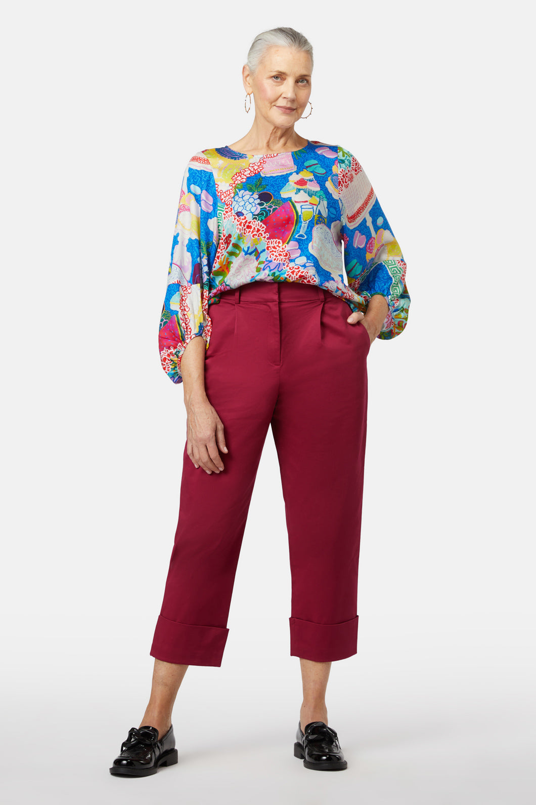 Gorman - Devon Pant - raspberry