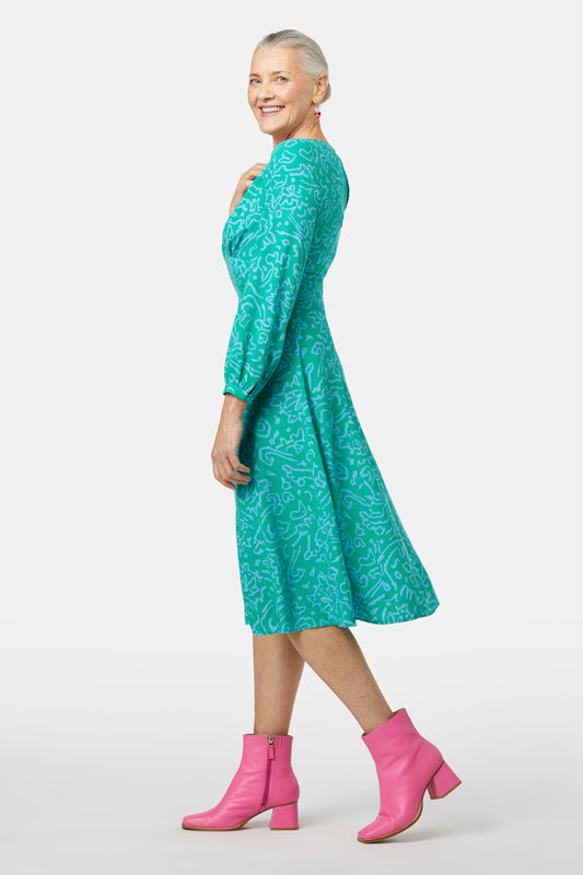 Gorman - Vase Details Dress - print