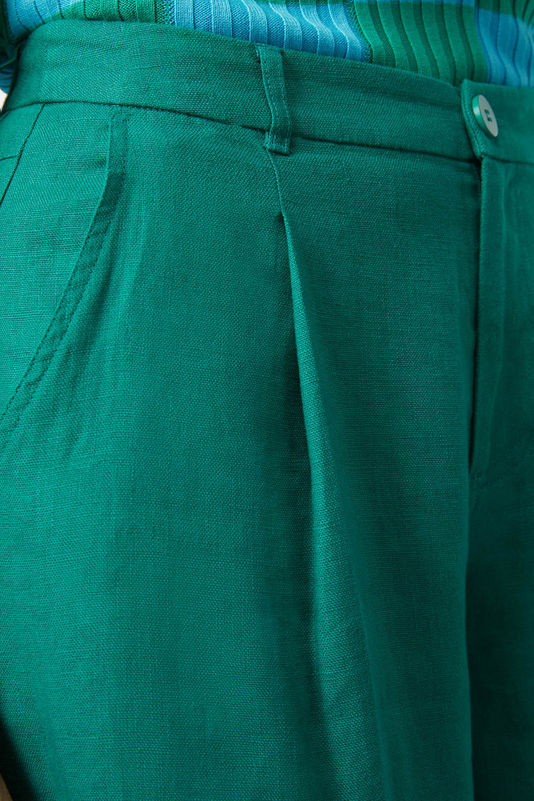 Gorman - Linen Culotte - green