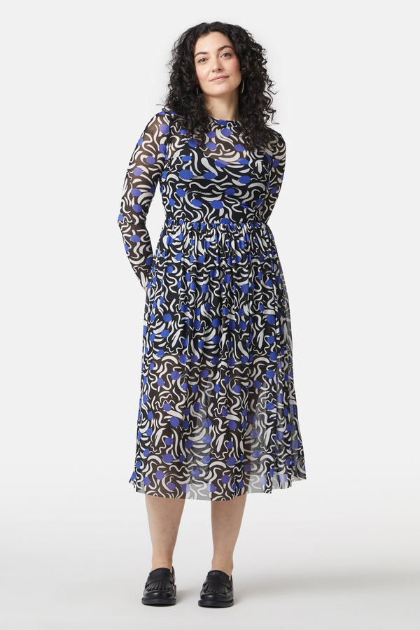 Gorman - Favourite Spot Mesh Dress - print