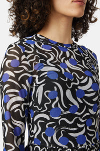 Gorman - Favourite Spot Mesh Dress - print