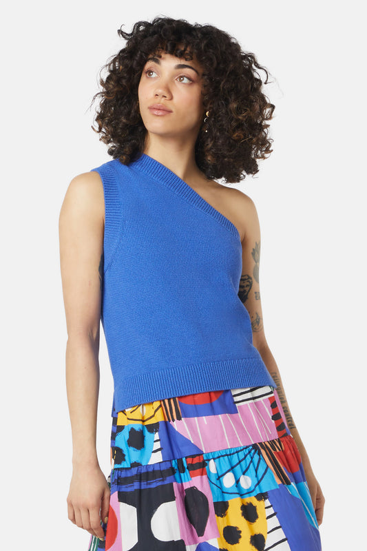 Gorman - Ciao Bella Knit Tank - blue