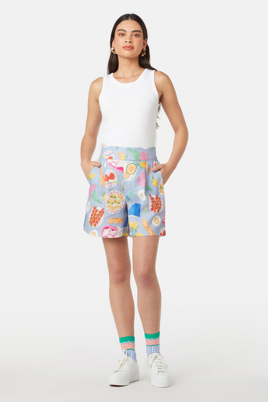 Gorman - Picnic Blanket Shorts - print