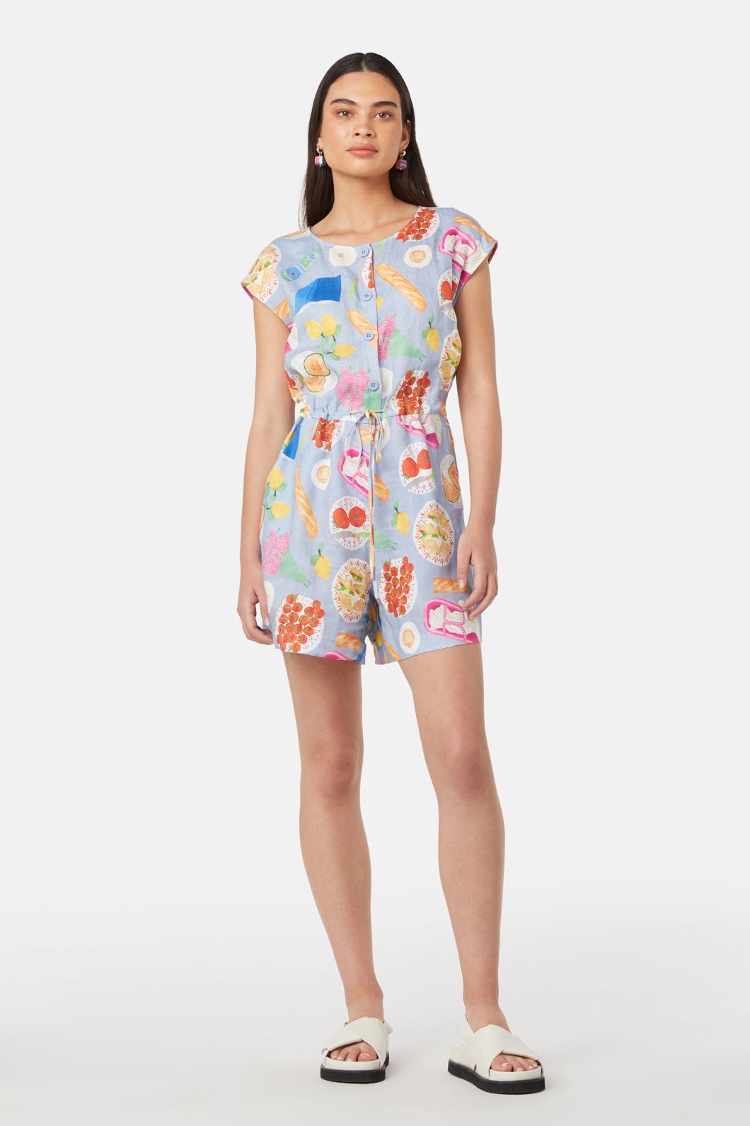 Gorman - Picnic Blanket Playsuit - print