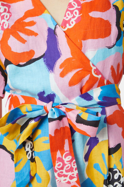 Gorman - Florentina Linen Playsuit - print