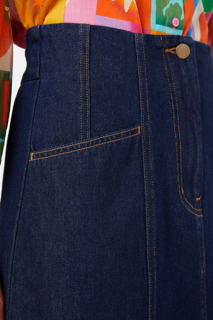 Gorman - Tallulah Denim Skirt - indigo