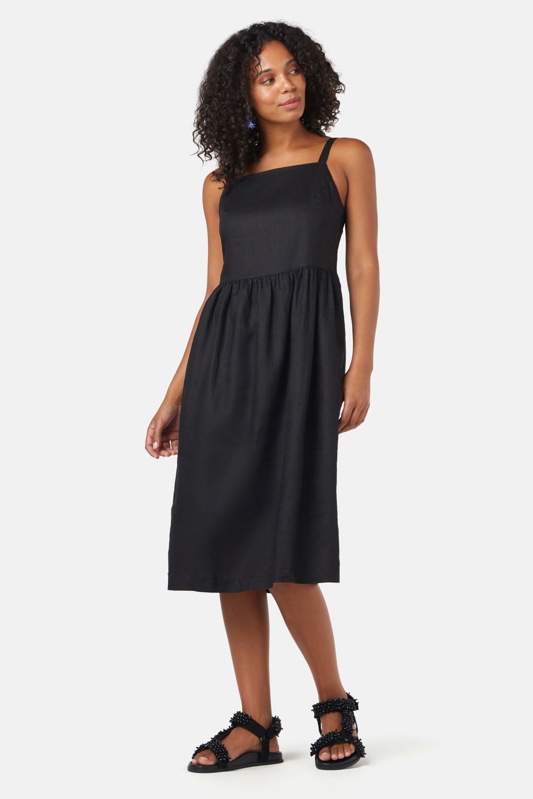 Gorman - Alessia Apron Dress - black
