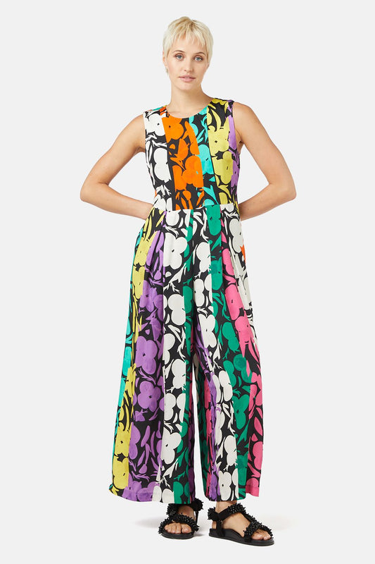 Gorman - Flower Stripe Pantsuit - print