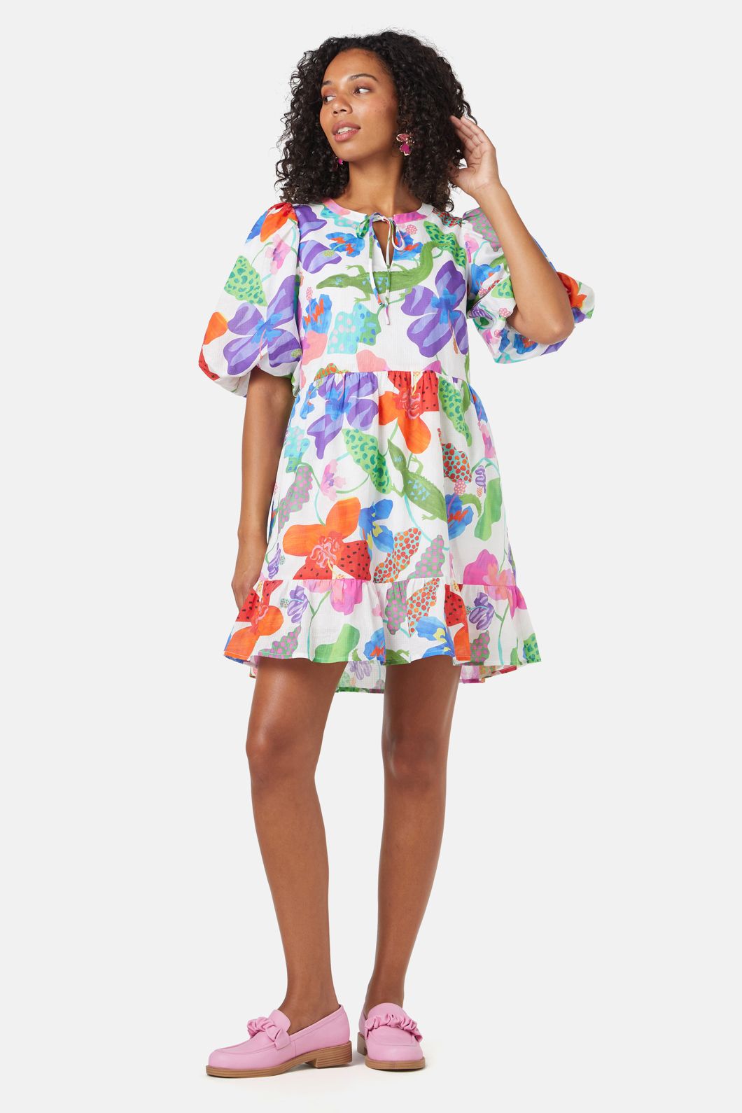 Gorman - Trippy Flowers Dress - print