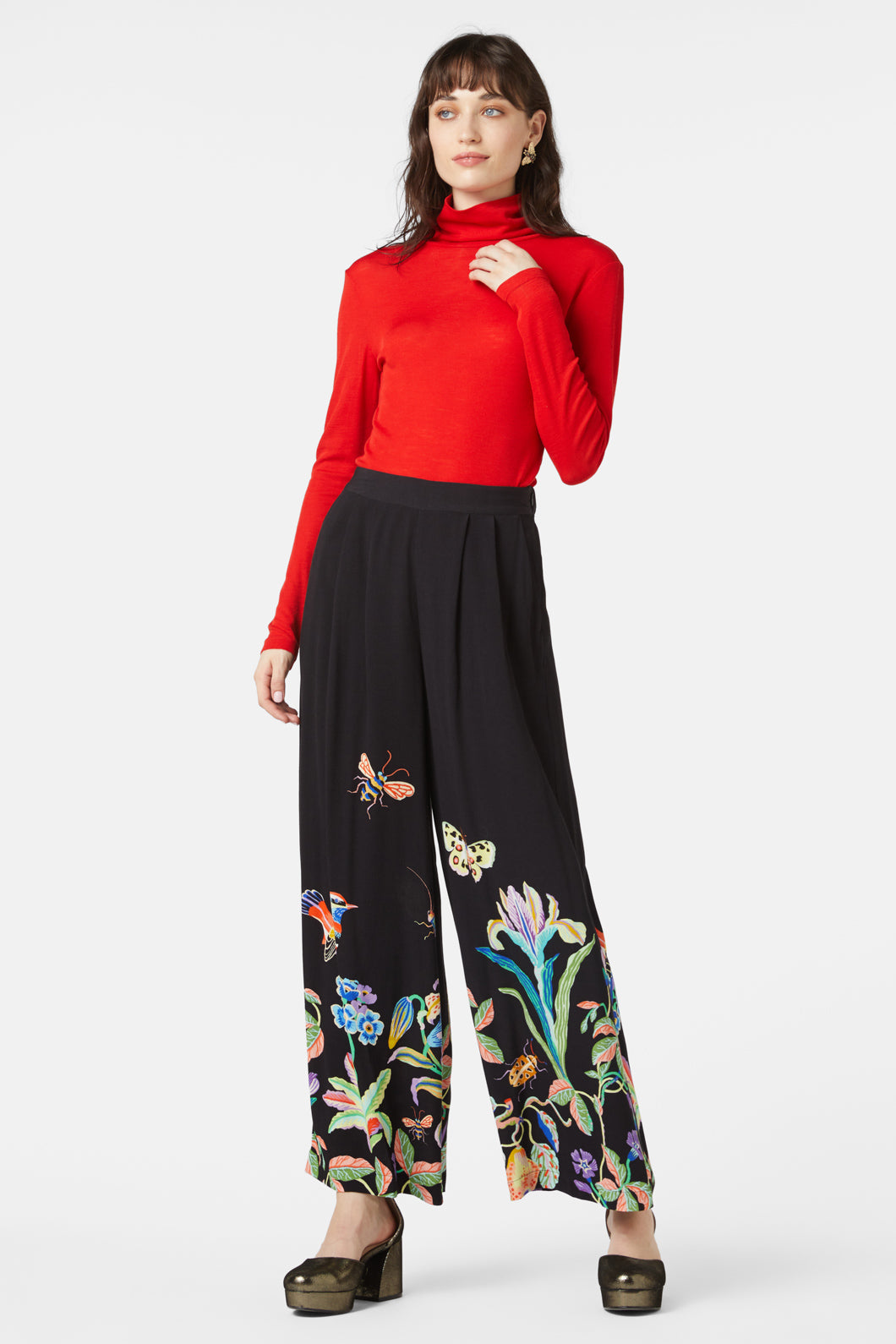 Gorman - Winter Orchard Placement Pant - print
