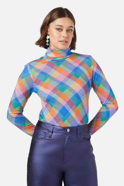 Gorman - Marley Check Merino Polo - check