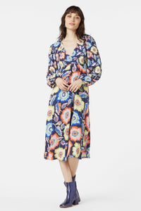 Gorman - Wonderbloom Spliced Dress - print