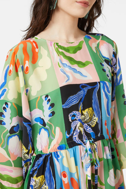 Gorman - Window Garden Scarf Dress - print
