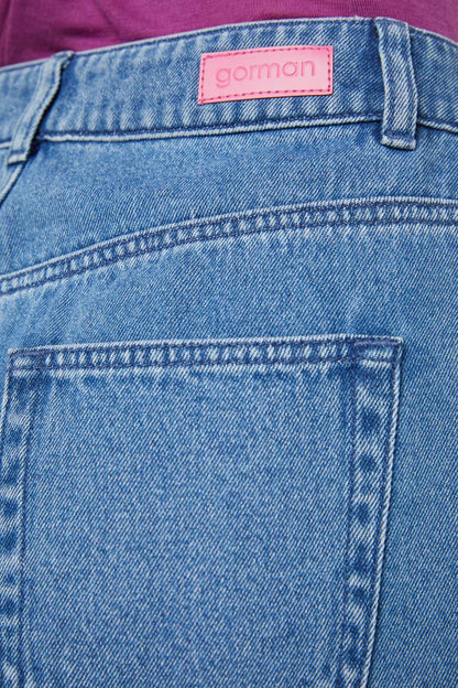 Gorman - Orchid Oasis Jean - mid-blue