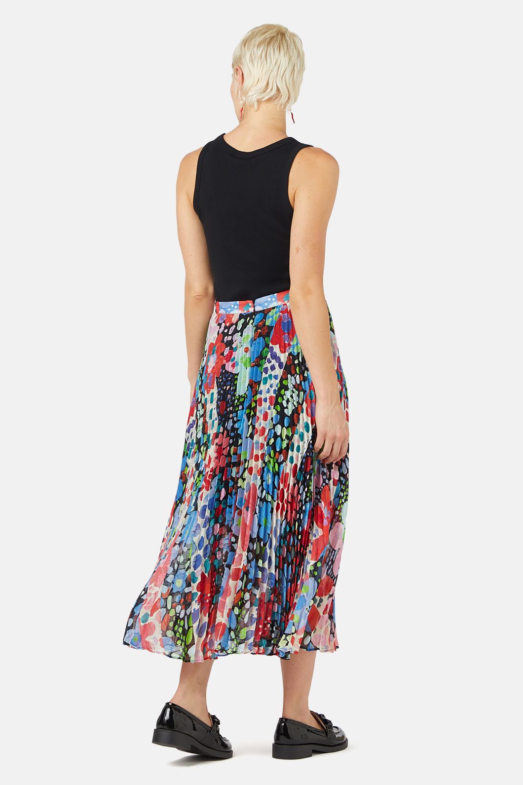 Gorman - Petal Dance Pleated Skirt - print