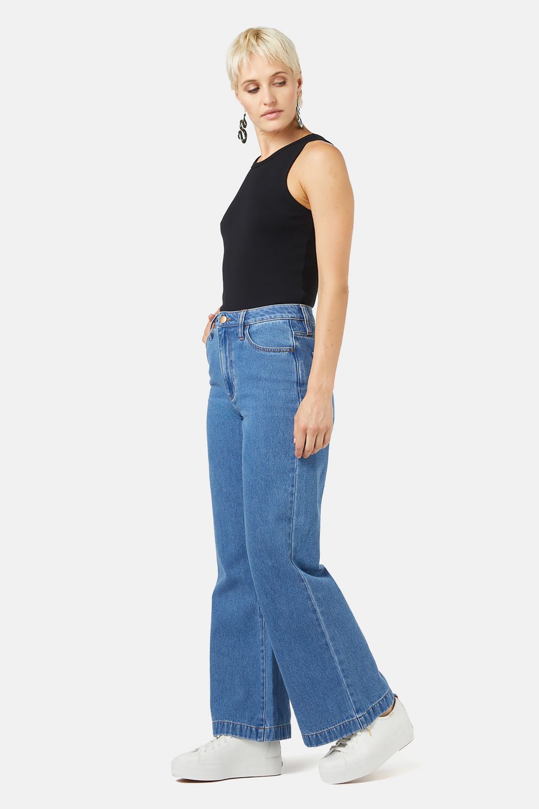 Gorman - Kick Flare Jean - denim
