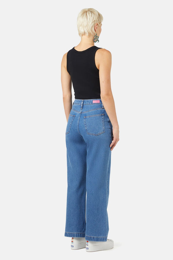 Gorman - Kick Flare Jean - denim