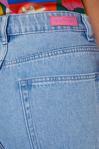 Gorman - Steph Baggy Jean - light-blue