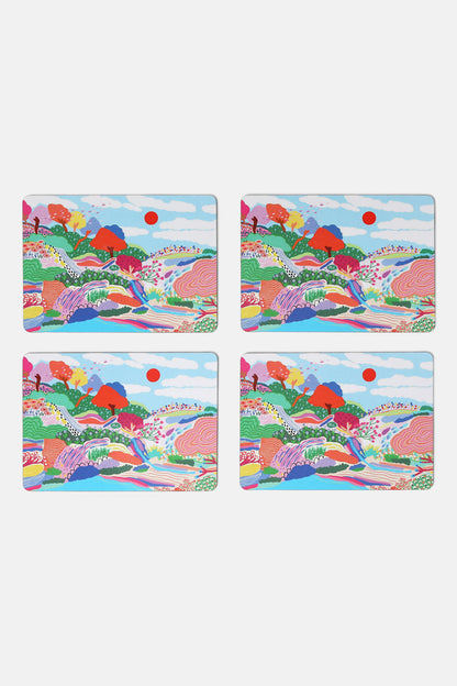 Gorman - Those Days Placemat Set 4 - print