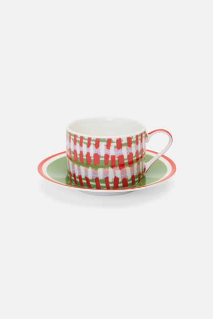 Gorman - Harlequin Tea Cup Set - print