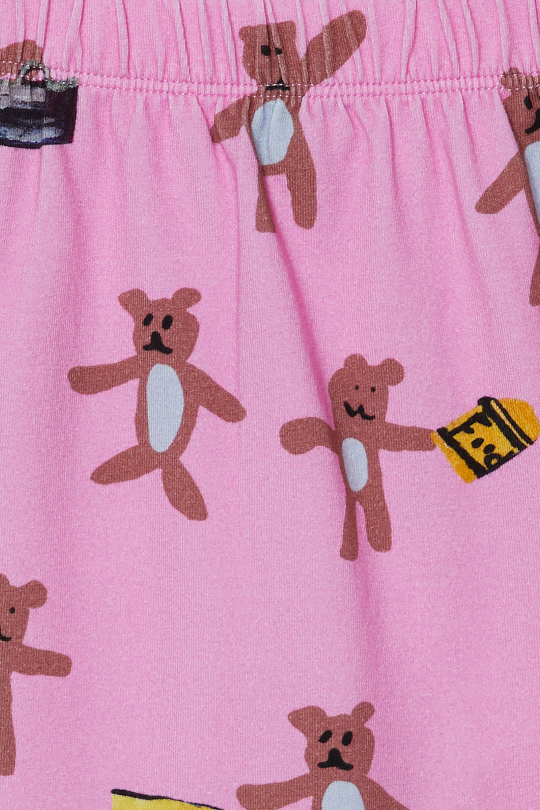 Gorman - Teddy's Picnic Baby Legging - pink