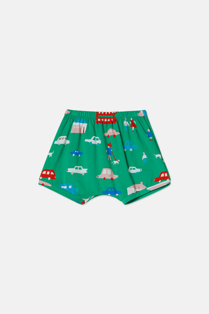 Gorman - Cars Baby Shorts - green